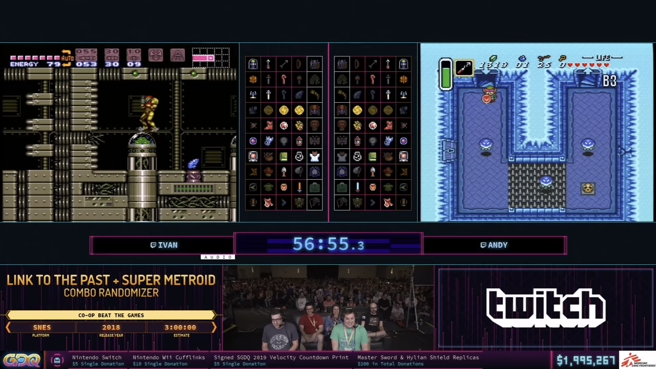 mirrored agdq